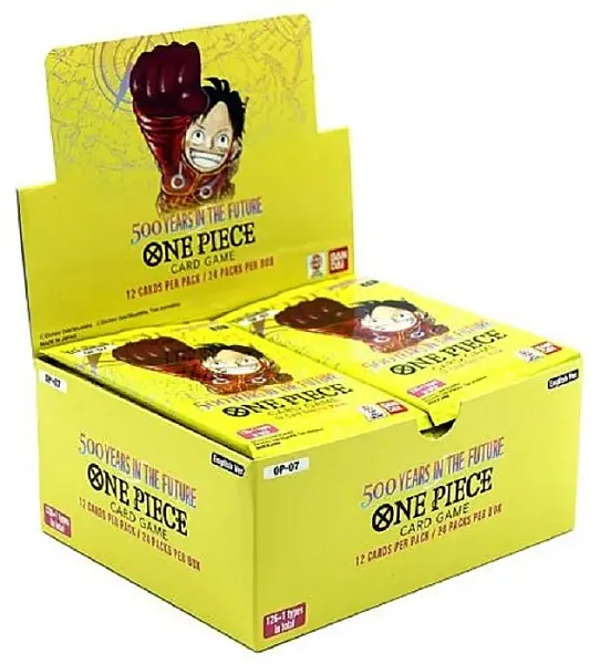 ONE PIECE CARD GAME - 500 YEARS IN THE FUTURE BOOSTER DISPLAY OP07 (24 PACKS) - EN